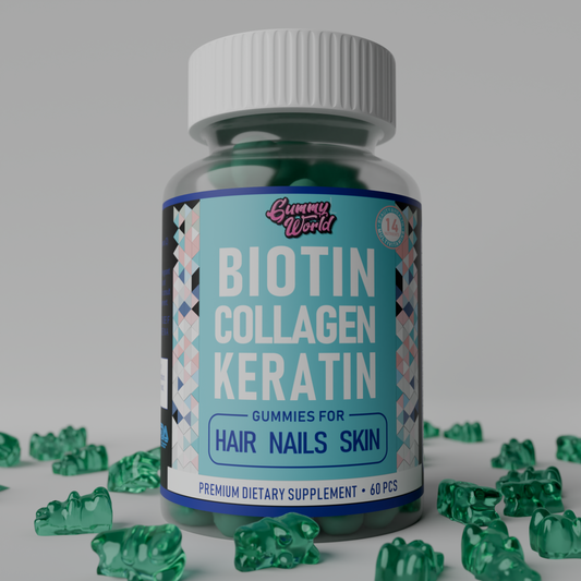Biotin Collagen Keratin Gummies